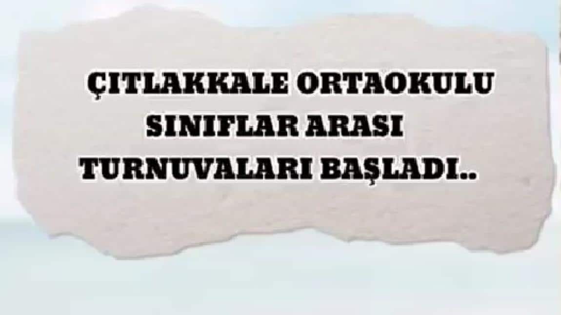 SINIFLAR ARASI TURNUVALAR BAŞLADI
